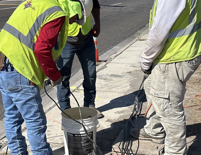 Pulling cable from a ground box